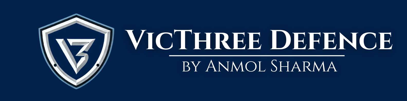 VicThree Defence — by Anmol Sharma